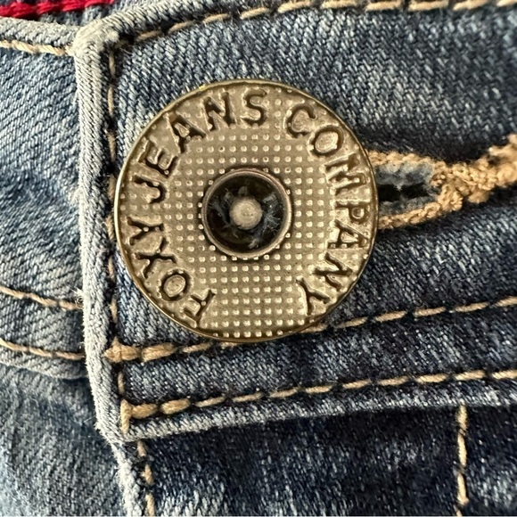 Foxy Jeans Blue Medium Wash Skinny Jeans - Size 27 - Picture 3 of 16